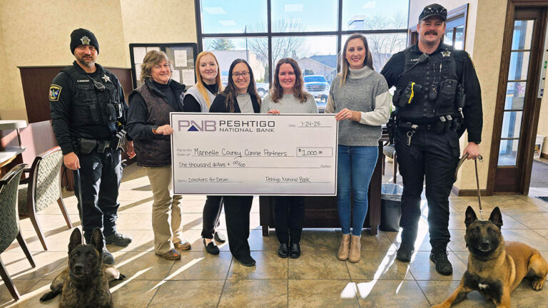 Peshtigo National Bank employees give back through denim donations