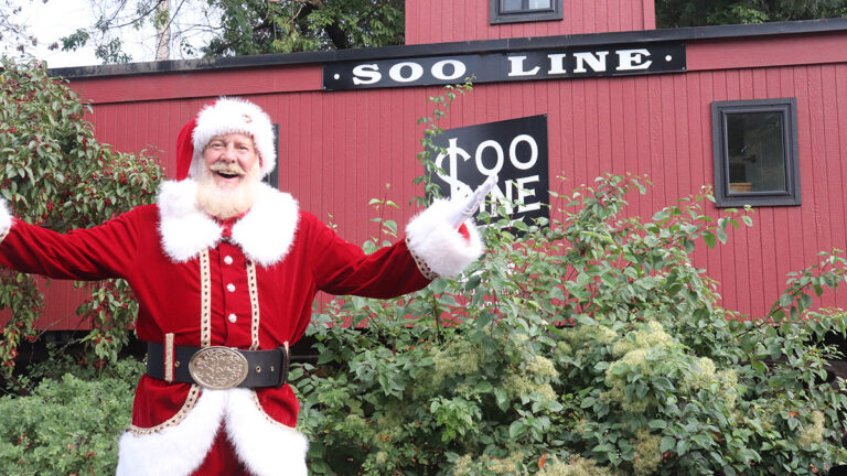 Santa Claus is coming to Vickery Village in Suamico