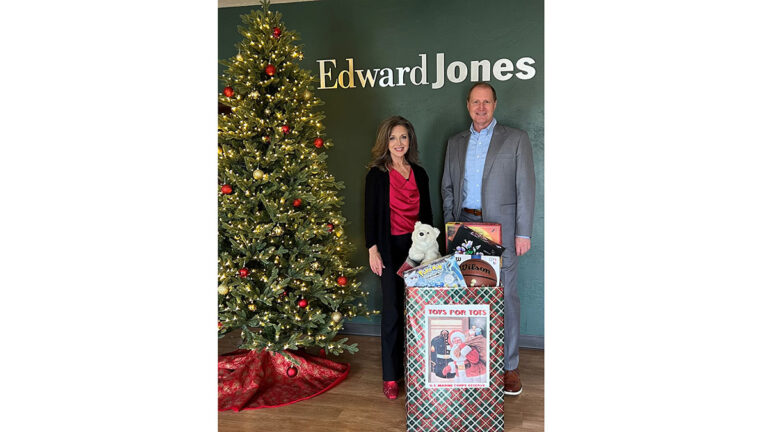 Suamico Edward Jones office supports Toys for Tots drive